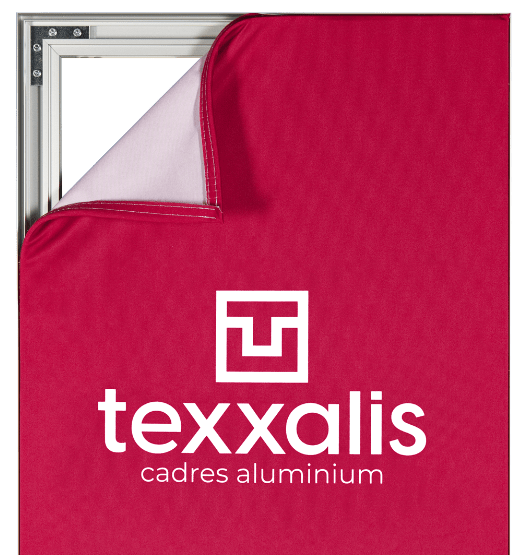 Cadres aluminium pour toile tendue Texxalis