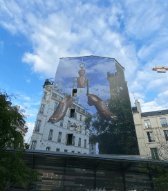 Caisson grand format pour trompe l'oeil